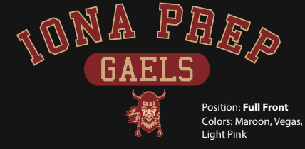 Long Sleeve Shirt- Iona Prep Gaels/Gael Head
