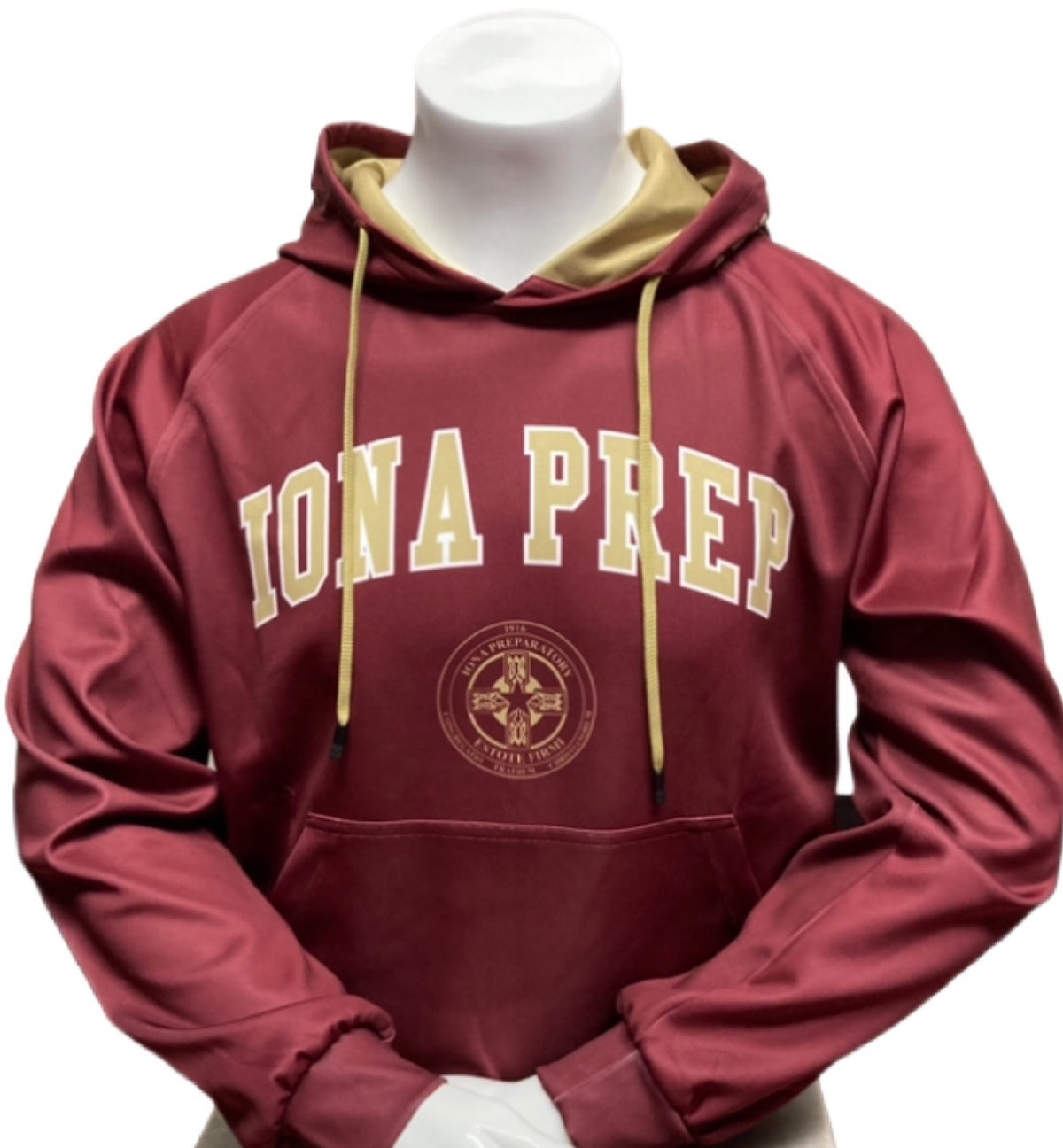 Hoodie Pull Over- IONA PREP w/ SEAL